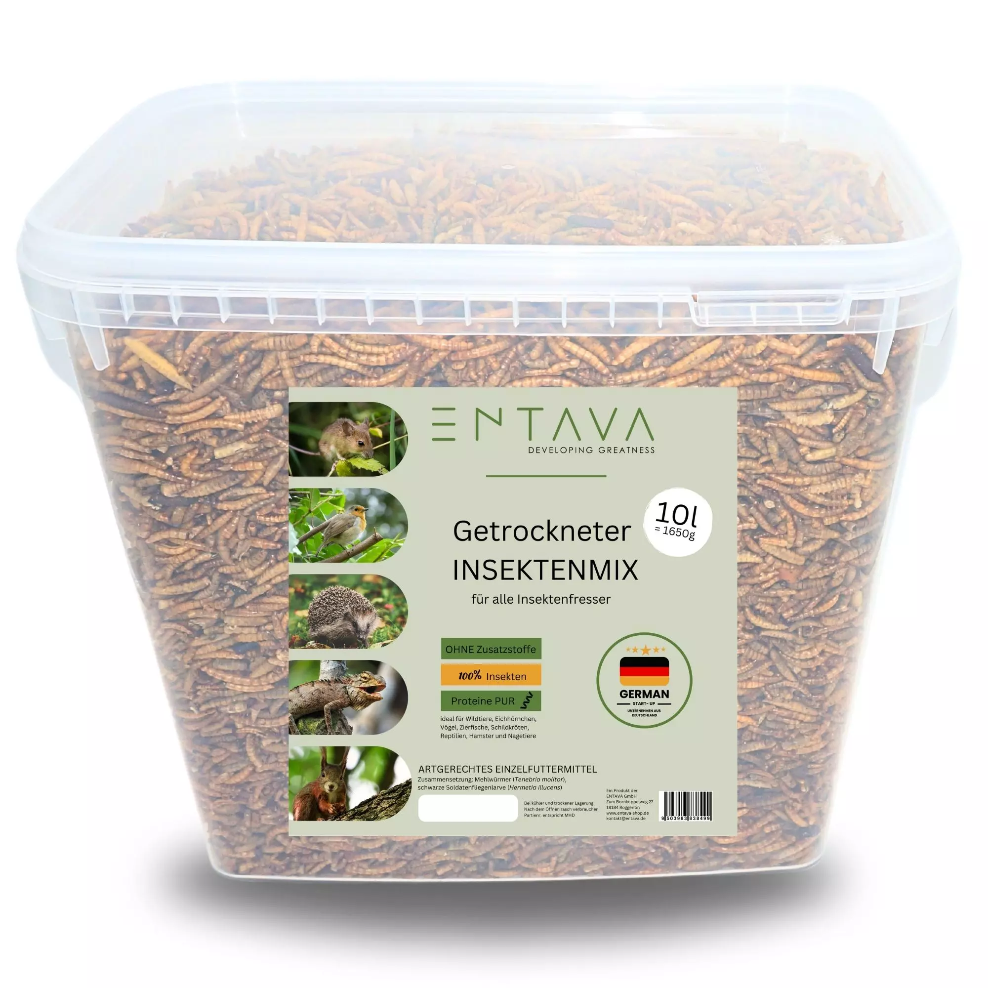 SPENDE Igel Ausw.Station Bernau: 10l nachhaltiger Insektenmix