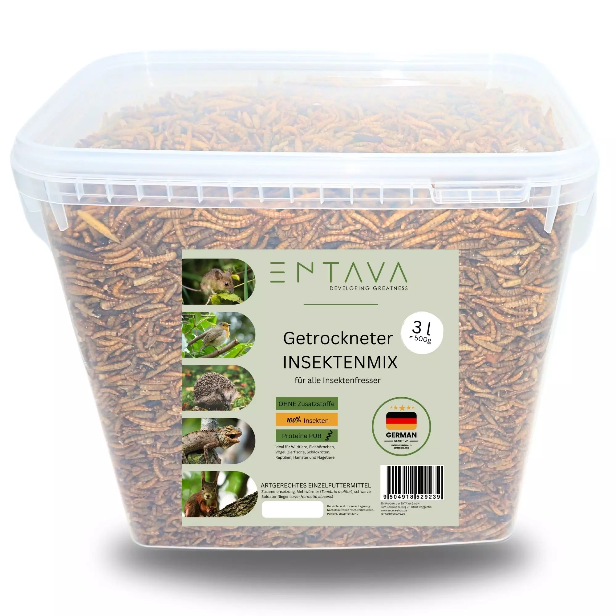 SPENDE Igel Ausw.Station Bernau: 3l nachhaltiger Insektenmix
